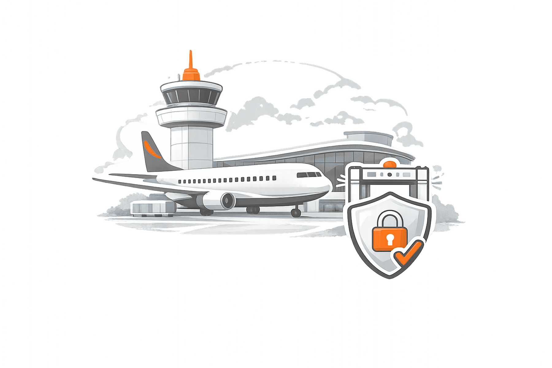 Airport Security overview illustration