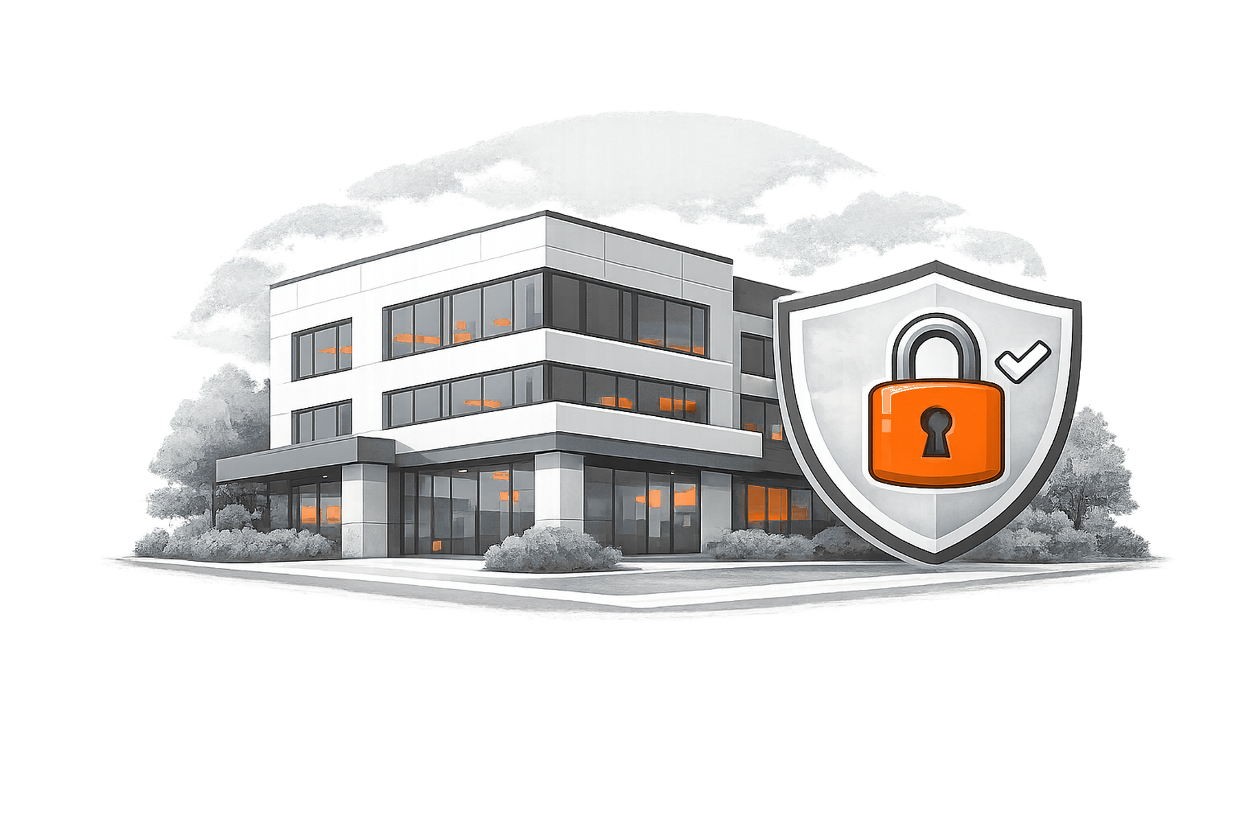 Building Security overview illustration