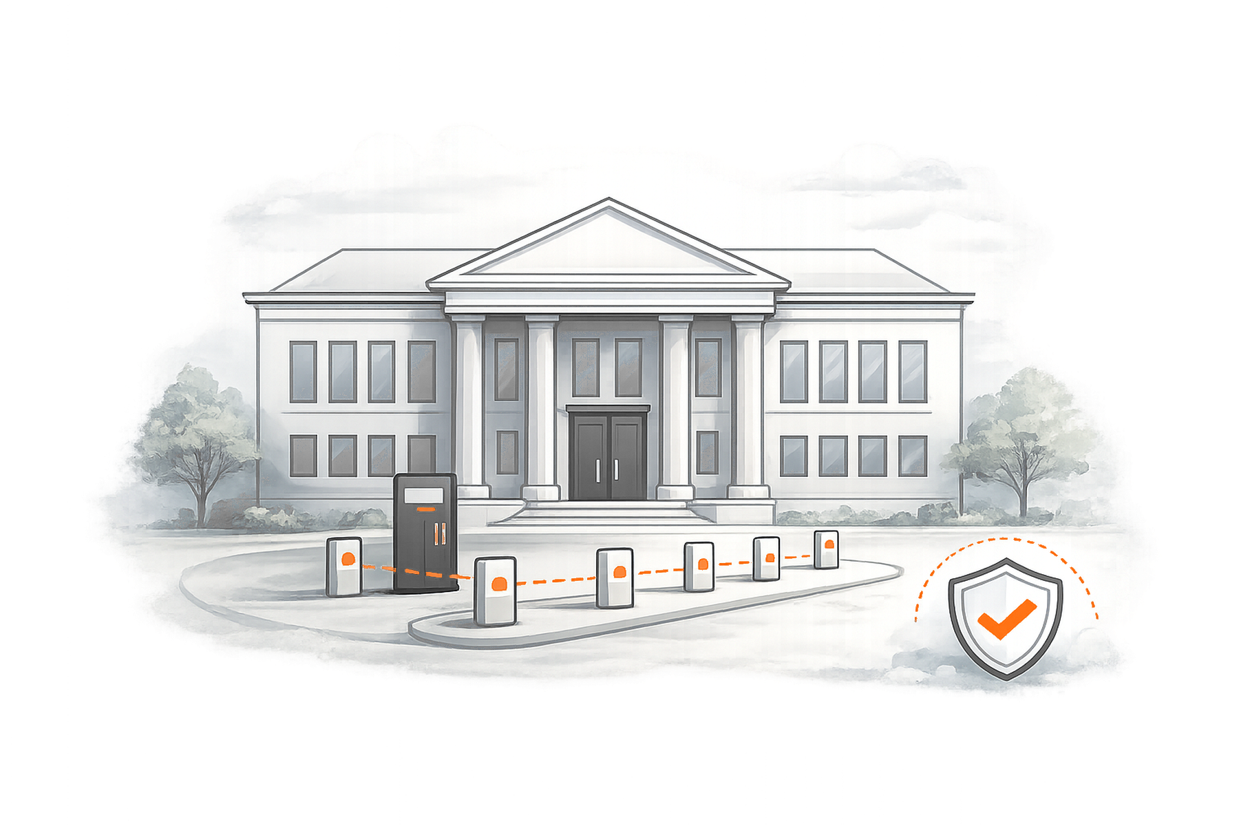 Government Facility Security overview illustration