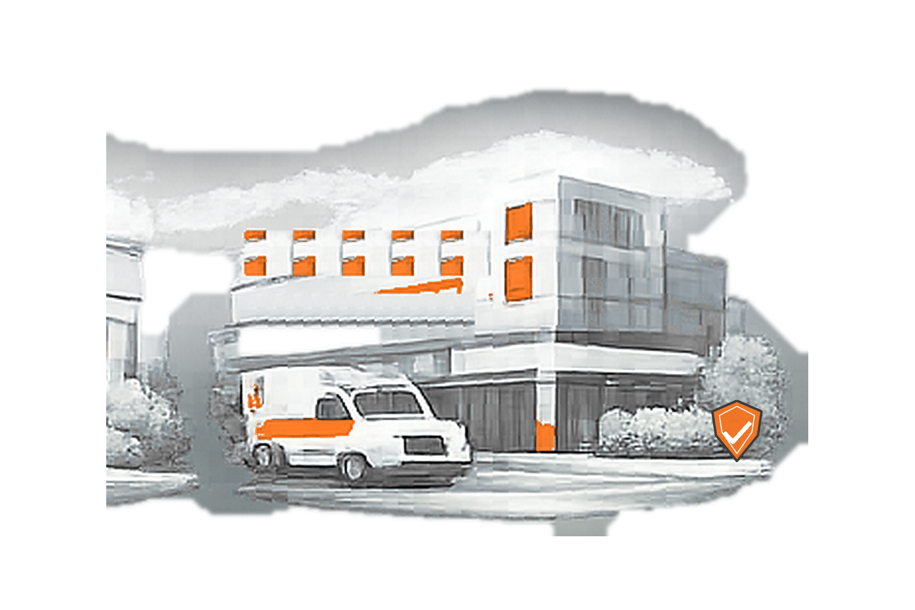 Hospital Security overview illustration