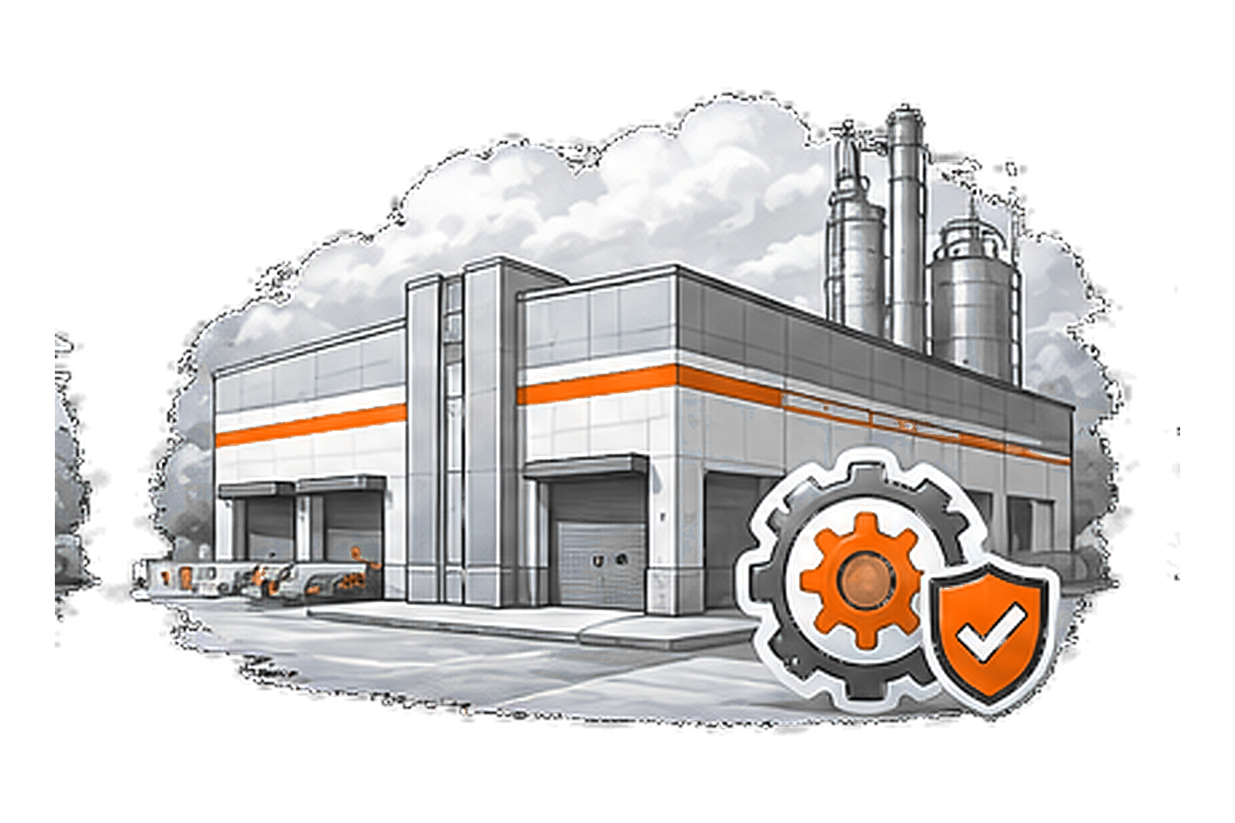 Manufacturing Security overview illustration