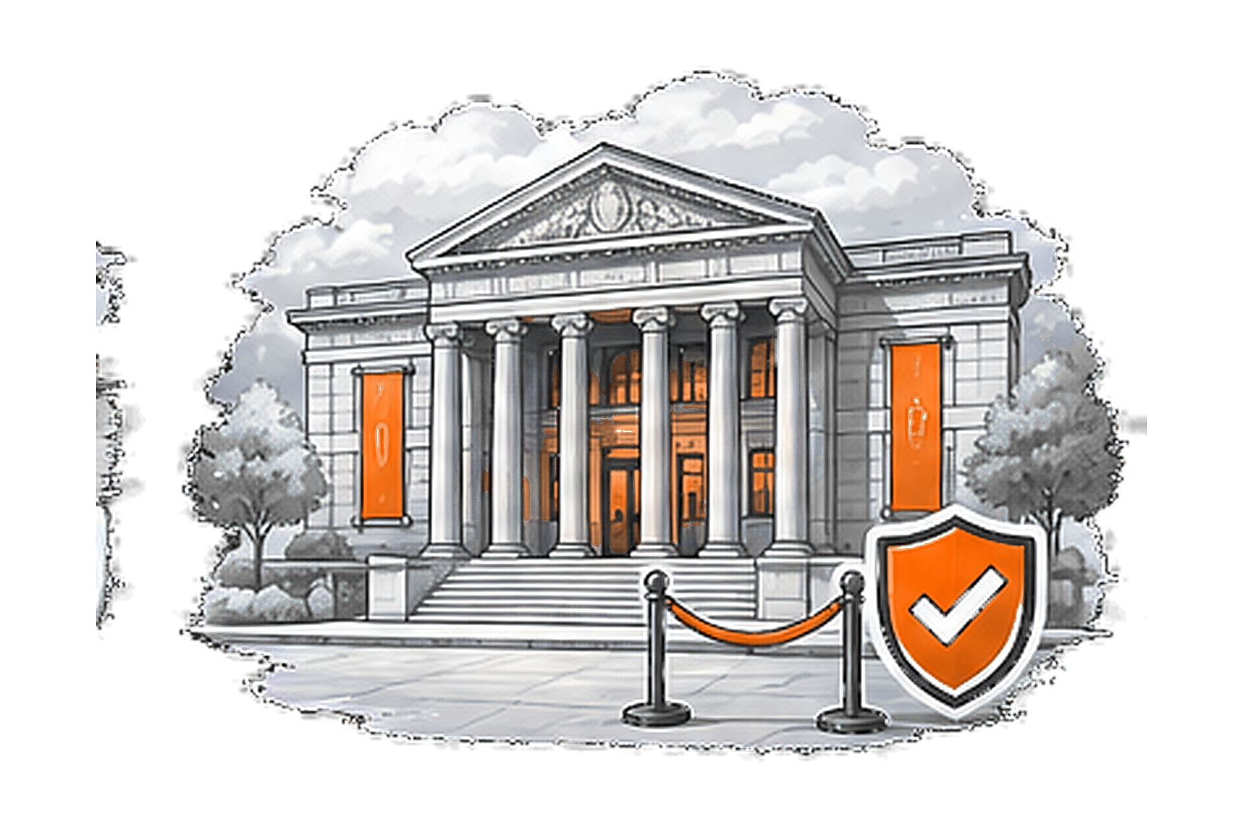 Museum Security overview illustration