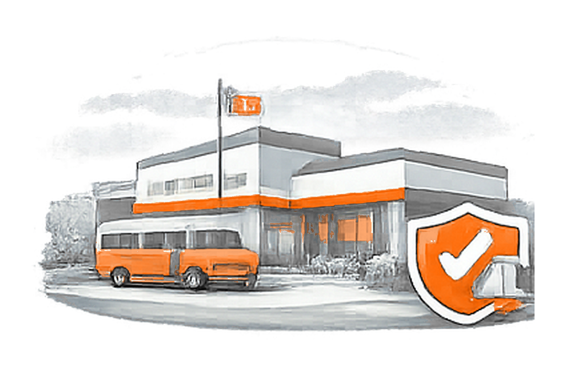 School Security overview illustration