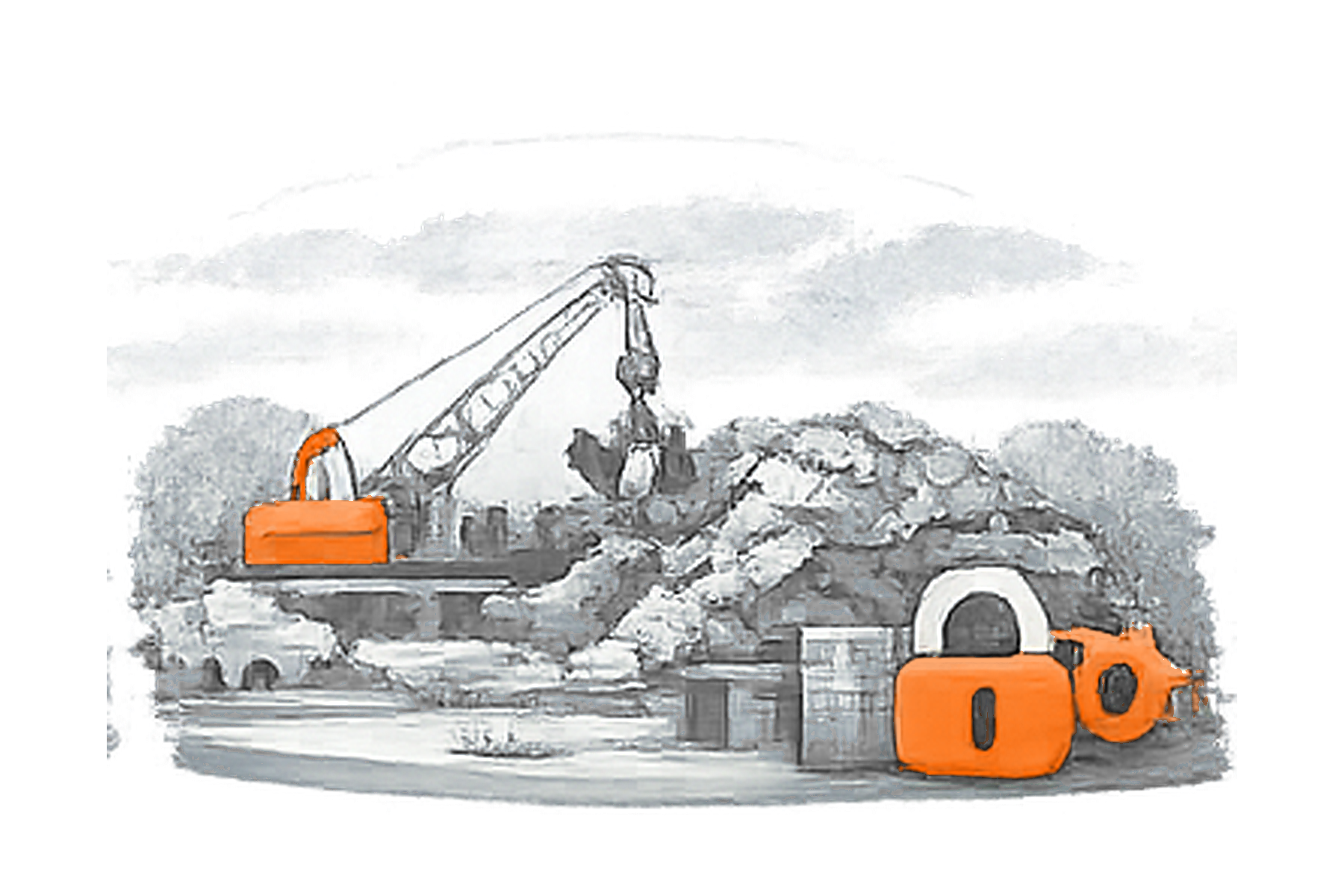 Scrap Yard Security overview illustration