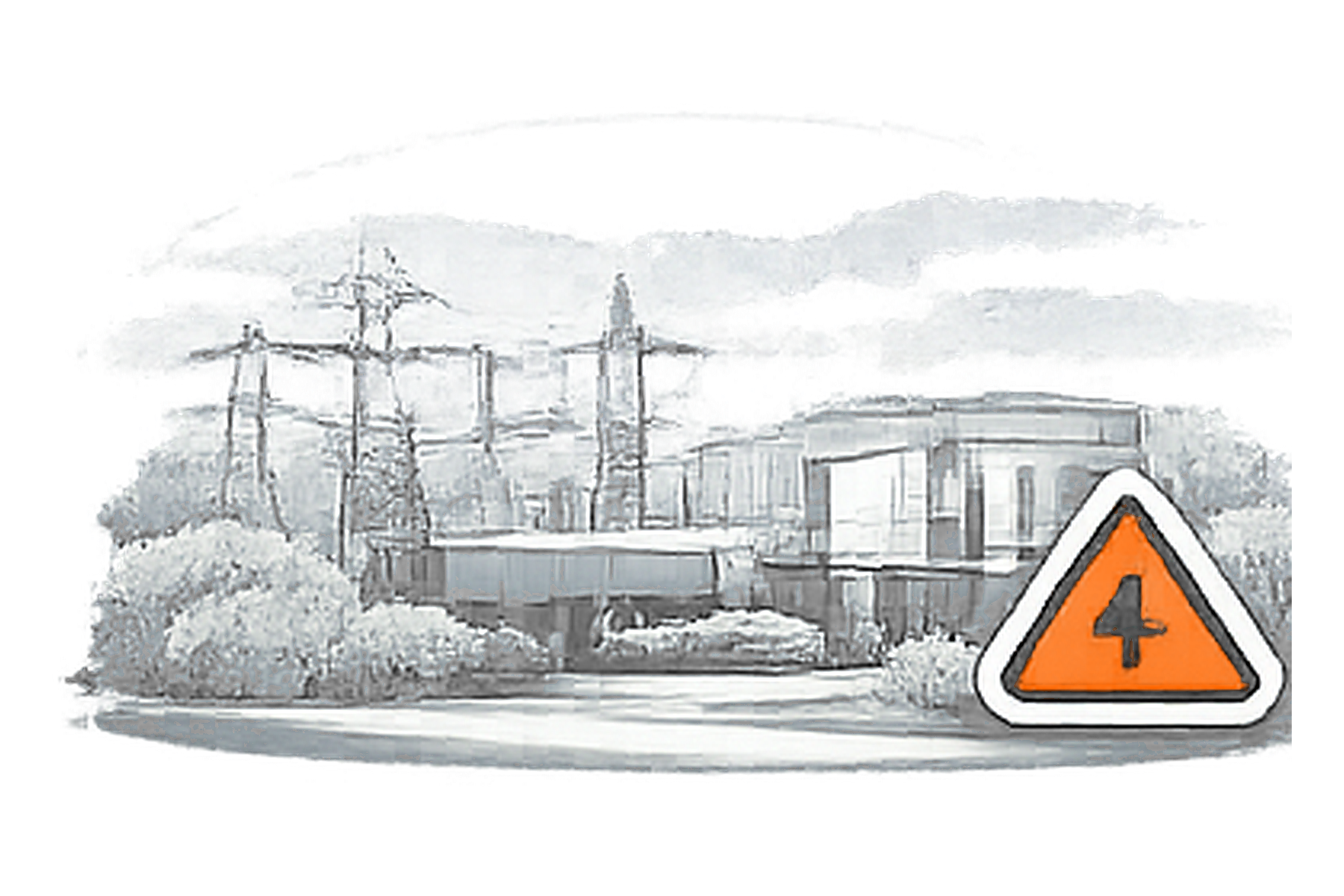 Substation Security overview illustration