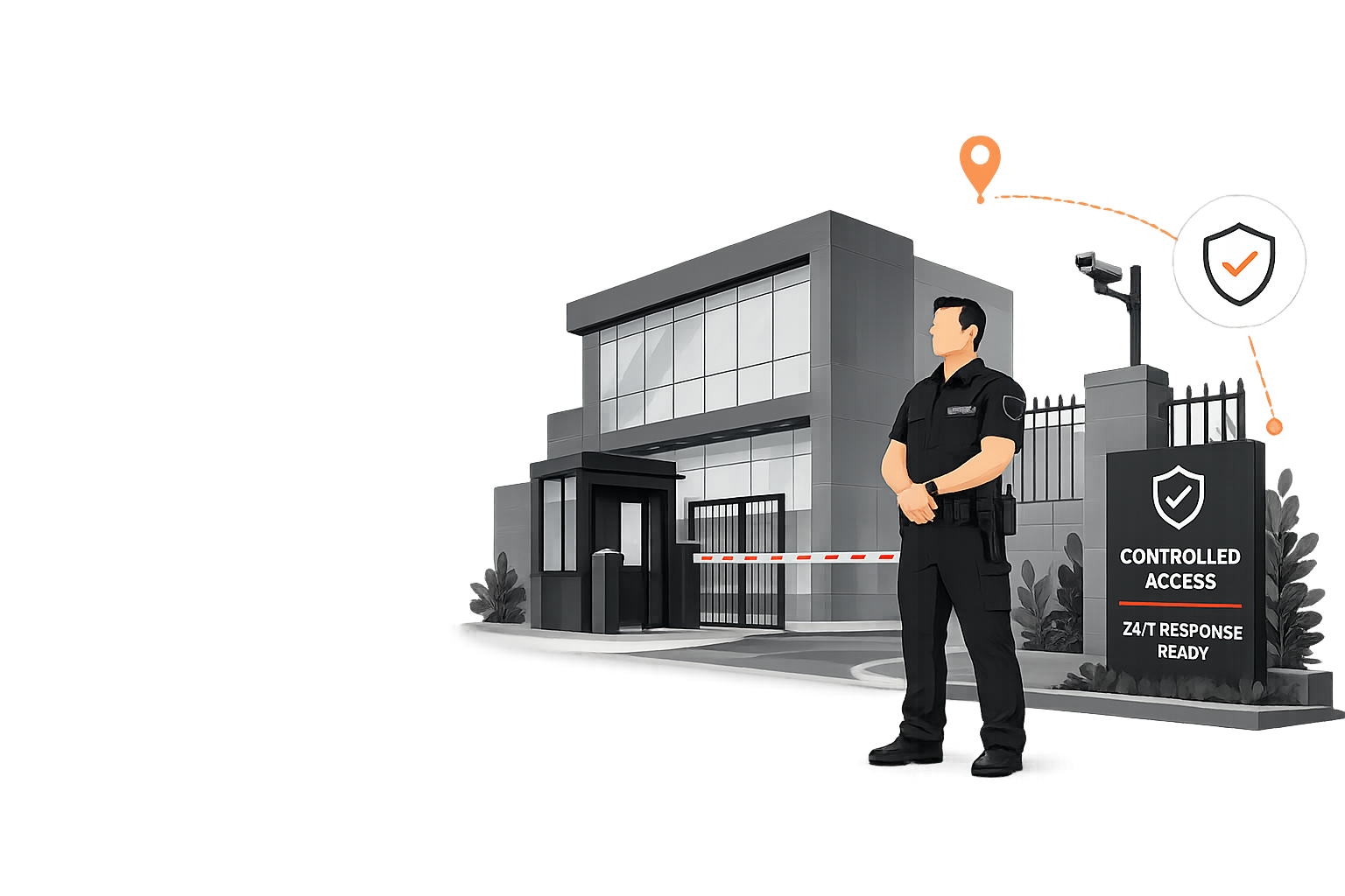 Armed Security Guards overview illustration